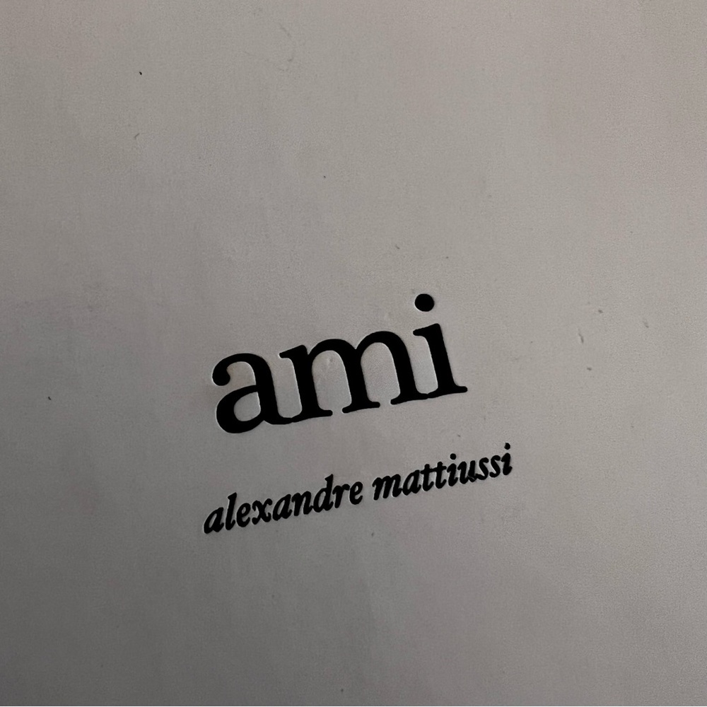 AMI | Alexandre Mattiussi Sleek Black Staked Heeled Leather designer ankle Boots - Picture 8 of 16